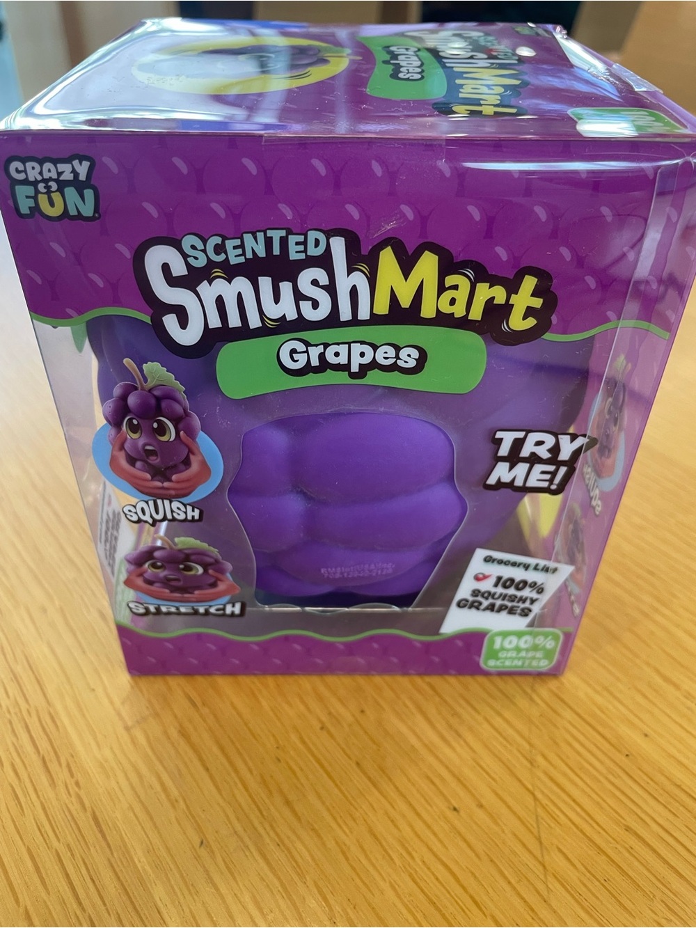 Scented SmushMart Grape Squishy